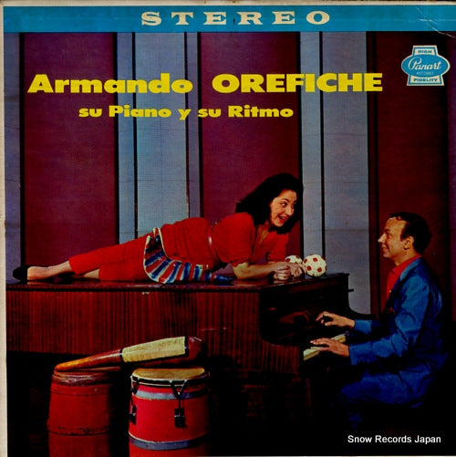 OREFICHE, ARMANDO armando orefiche su piano y su ritmo ST-3082