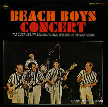 BEACH BOYS, THE concert ECS-40166