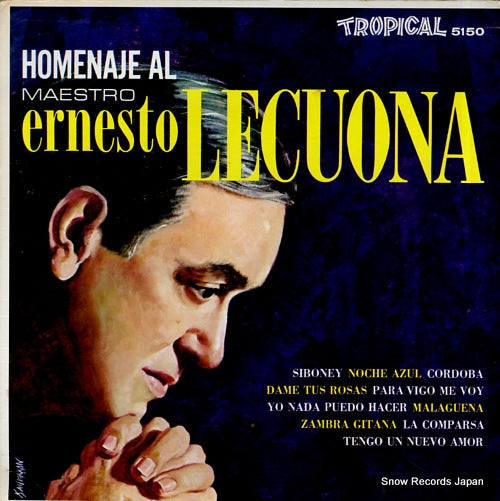 V/A homenaje al maestro ernesto lecuona TRLP5150