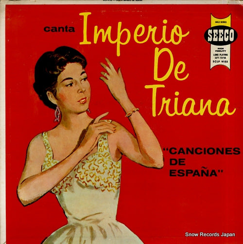 DE TRIANA, IMPERIO canciones de espana SCLP-9155