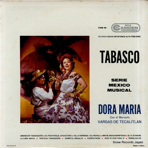 MARIA, DORA tabasco CAM-45