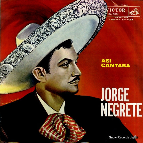NEGRETE, JORGE asi cantaba RA-5091