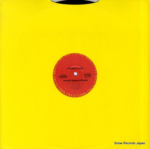 LYNN, CHERYL encore (dance version) 44-04257
