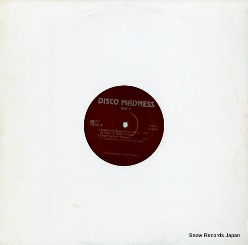 V/A disco madness vol.1 DM101
