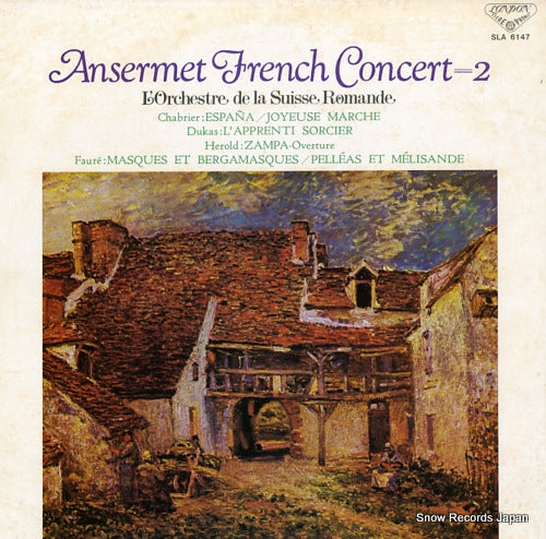 ANSERMET, ERNEST ansermet french concert 2 SLA6147