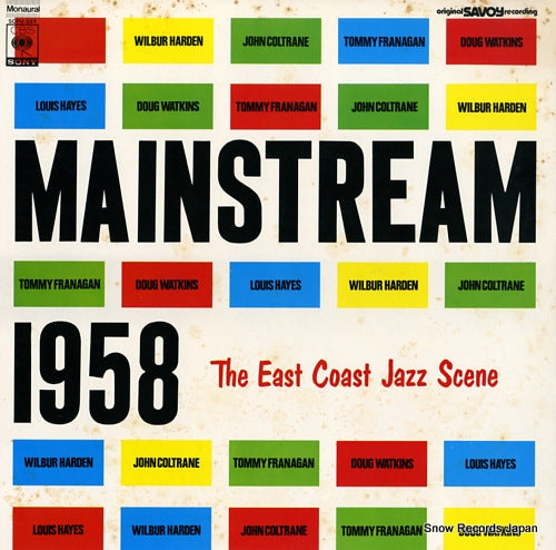 COLTRANE, JOHN mainstream 1958 SOPU-5SY