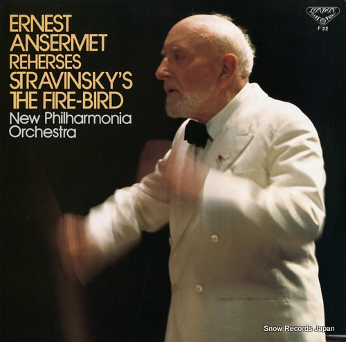 ANSERMET, ERNEST stravinsky; the fire-bird F22