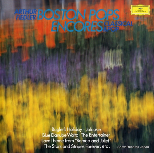 FIEDLER, ARTHUR boston pops encores classical & pop MG1139