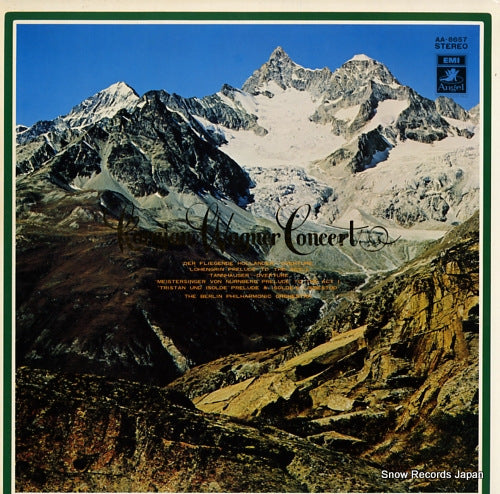 KARAJAN, HERBERT VON karajan wagner concert AA-8657