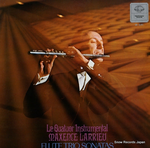 LE QUATUOR INSTRUMENTAL MAXENCE LARRIEU LARRIEU flute trio sonatas SR5181