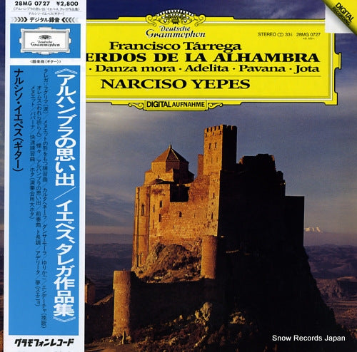 YEPES, NARCISO tarrega; recuerdos de la alhambra 28MG0727