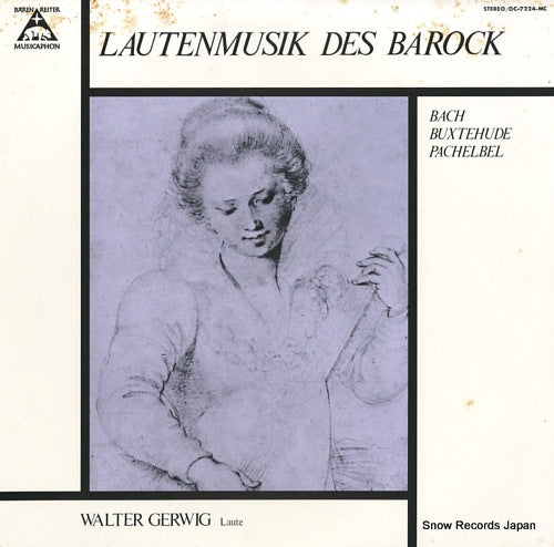 GERWIG, WALTER lautenmusik des barock OC-7224-MC