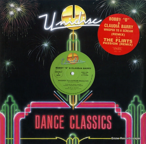 ORLANDO, BOBBY, AND THE FLIRTS whisper to a scream / passion SPEC-1395