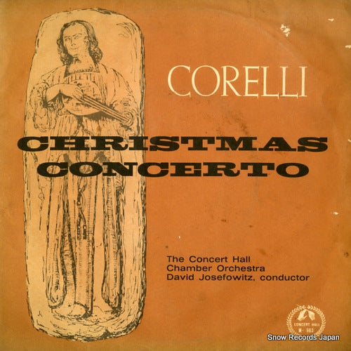 JOSEFOWITZ, DAVID corelli; concerto grosso in g minor op.6 no.8 christmas concerto M-963
