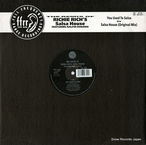 RICHIE RICH / RALPHI ROSARIO the remix of richie rich's salsa house FX156