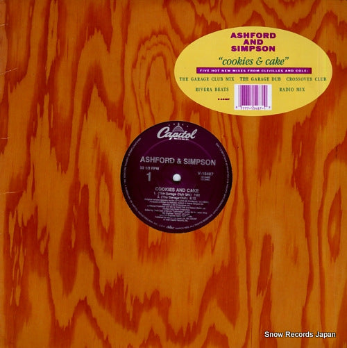 ASHFORD AND SIMPSON cookies and cake V-15487
