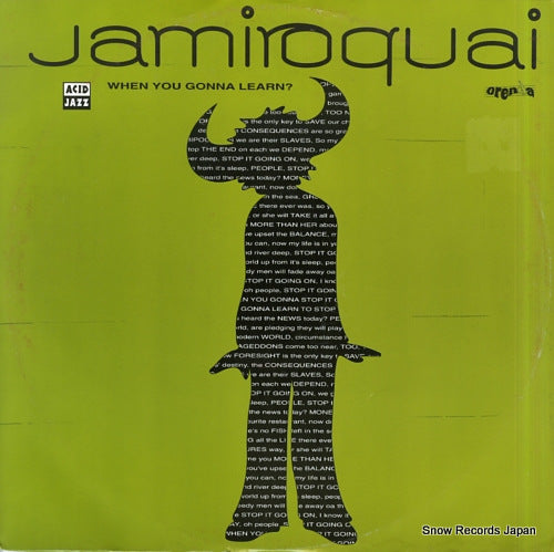 JAMIROQUAI when you gonna learn? JAZID46T