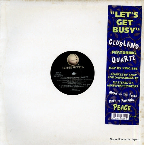 CLUBLAND let's get busy 0-21609