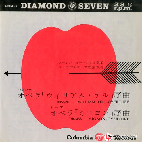 ORMANDY, EUGENE rossini; william tell overture LMM-3
