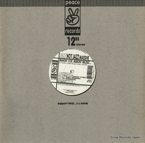JAZZ NOT JAZZ MASSIVE makin' luv, makin' music... NBR0015