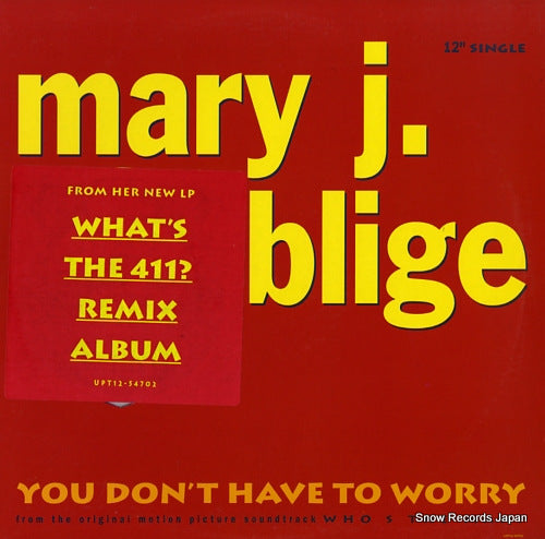 BLIGE, MARY J. you don't have to worry UPT12-54702