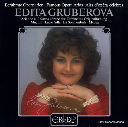GRUBEROVA, EDITA beruhmte opernarien / famous opera arias / airs d'opera celebres S101841