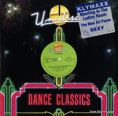 KLYMAXX meeting in the ladies room / the men all pause SPEC-1422