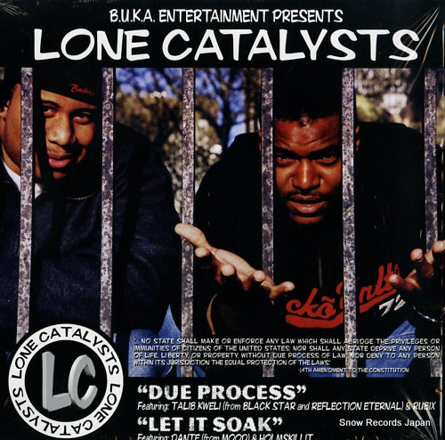 LONE CATALYSTS due process / let it soak BDS-823