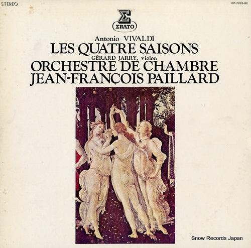 PAILLARD, JEAN-FRANCOIS vivaldi; les quatre saisons OP-7026-RE
