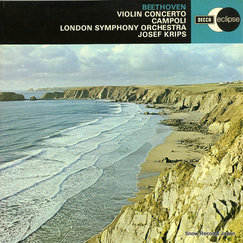 CAMPOLI beethoven; violin concerto ECS521