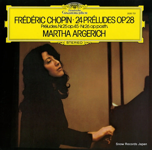 ARGERICH, MARTHA chopin; 24 preludes op.28 2530721