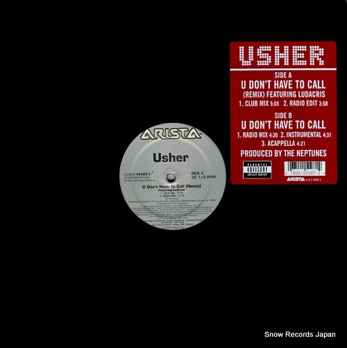 USHER u don't have to call 07822-15107-1