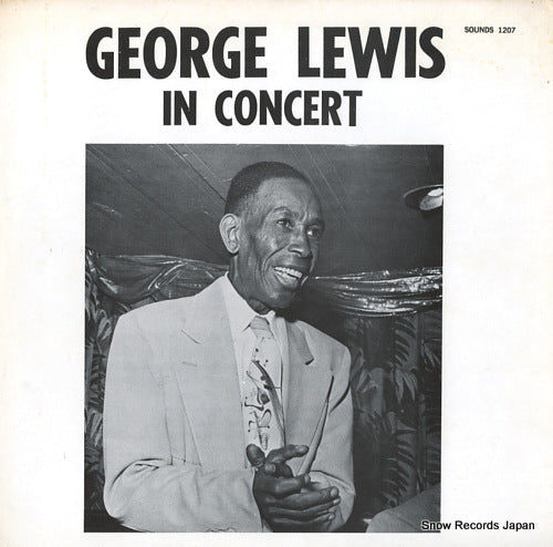 LEWIS, GEORGE george lewis in concert SOUNDS1207