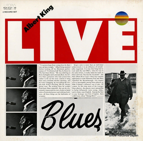 KING, ALBERT albert live RCA-9127