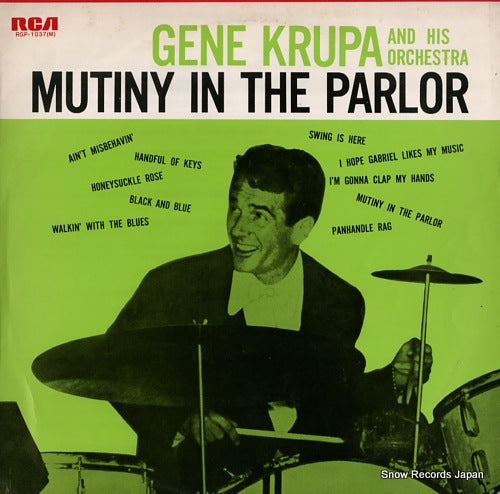 KRUPA, GENE mutiny in the parlor RGP-1037