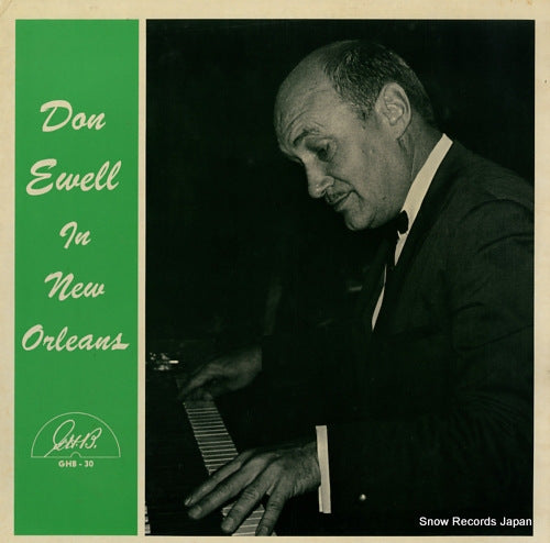 EWELL, DON don ewell in new orleans GHB-30