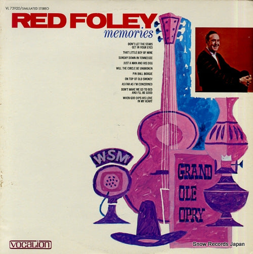 FOLEY, RED red foley memories VL73920