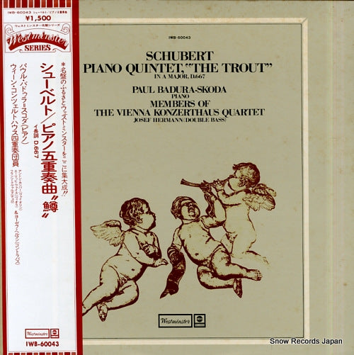 BADURA-SKODA, PAUL schubert; piano quintet "the trout" IWB-60043