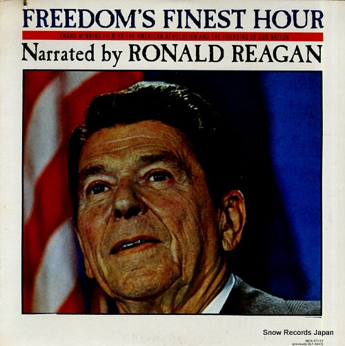 REAGAN, RONALD freedom's finest hour MCA-37122