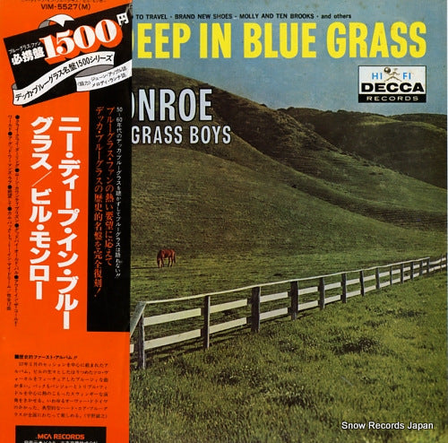 MONROE, BILL knee deep in blue grass VIM-5527(M)