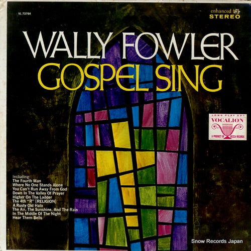 FOWLER, WALLY gospel sing VL73764