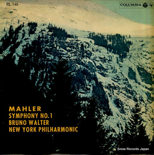 WALTER, BRUNO mahler; symphony no.1 RL-146