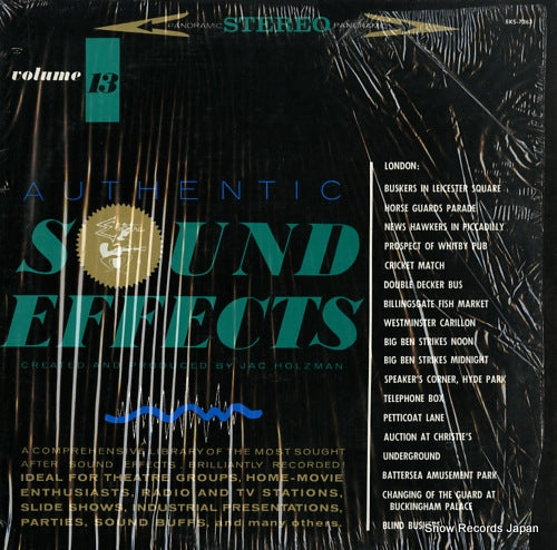 HOLZMAN, JAC authentic sound effects volume 13 - london EKS-7263