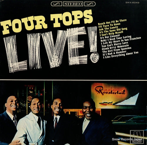 FOUR TOPS, THE four tops live SWX-6049