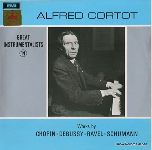 CORTOT, ALFRED great instrumentalists 14 HQM1182