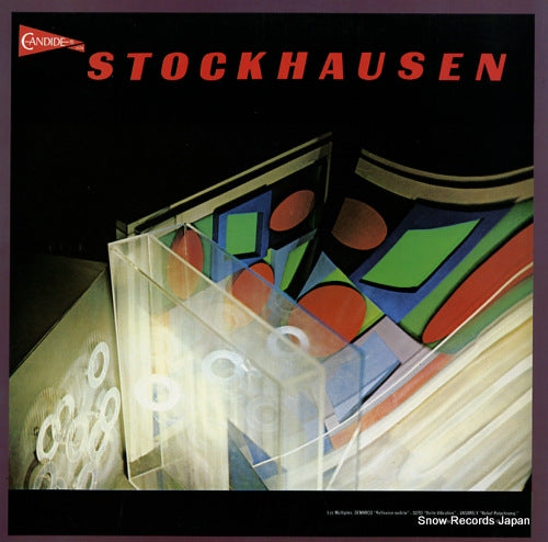 STOCKHAUSEN, KARLHEINZ kontakte for electronic sounds, piano and percussion H-4403V