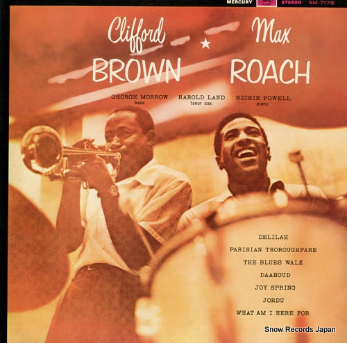 BROWN, CLIFFORD, AND MAX ROACH clifford brown & max roach SM-7178