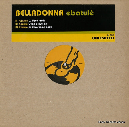 BELLADONNA ebatule IU032