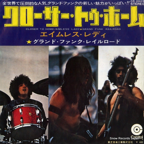 GRAND FUNK RAILROAD closer to home CR-2625