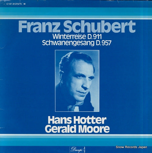 HOTTER, HANS schubert; winterreise d.911 1C147-01274/75M